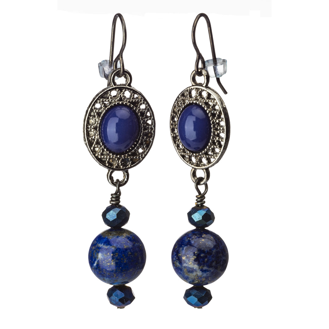 Starry Night Earrings – Missing Bead Studio